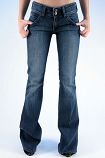 NOVELTY FLARE LEG DENIM JEAN