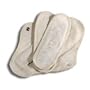 Reusable Menstrual Pads - Daytime/Off-White, 3 pack