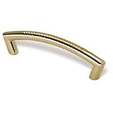 96mm CTC Bright Brass Finish Allegra Pull