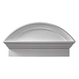 36W x 41 1/2OW x 20H Combination Segment Arch Pediment, Urethane