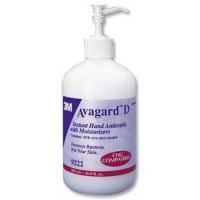 HealthPersonalCare: 3M Healthcare Sanitizer Hand Gel Avagard D with Moisturizer, 16.9 oz, Each