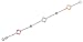 Rose, Yellow, White Gold Plated Open Clover Heart Bracelet