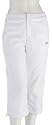 Nike Womens Woven Capri Pant White