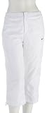 Nike Womens Woven Capri Pant White - Large