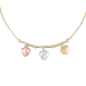 Heart Gold Fancy Necklace