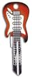 Sunburst Electric Guitar Schlage SC1 House Key