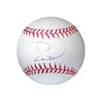 Lincecum, Tim. Autographed/Hand Signed MLB Baseball on the sweet spot