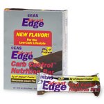 EAS AdvantEdge Carb Control Nutrition Bar, Chocolate Cream Pie, 2.11 oz (Pack of 12) by EAS