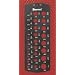 Starrett 187 Jobbers' Drill Gage, Hardened, Black Matte Finish, 1/16-1/2" Diameter Range
