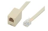7 ft Modular Extension Cord, Straight Wired, RJ12 (6x6)