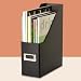 Office Products : Folder, File, Magazine, Fiberboard, High density, Black IDESNS01565