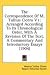 Books : The Correspondence Of M. Tullius Cicero V1: Arranged According To Its Chronological Order, With A Revision Of The Text, A Commentary And Introductory Essays (1904)