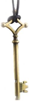 Ftbstyle Retro Attack On Titan Steel Basement Key Necklace Eren Yeager's Pendant