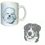 Greater Swiss Mountain Dog Coffee Mug, Porcelain by Rosalinde (11 oz.)