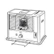 Sengoku HMRF-1140 HeatMate Portable Fan-Forced 10,600-BTU Radiant Kerosene Heater
