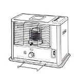 Sengoku Heat Mate Portable Fan forced Radiant KerosMene Heater 10,600 BTU , Beige... by Sengoku