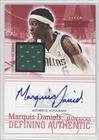 2004-05 Fleer Throwbacks Defining Authentic Jerseys Autographs #MD - Marquis Daniels/249