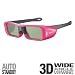 Sony TDG-BR50/P Youth Size 3D Active Glasses, Pink