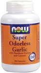 Super Odorless Garlic by NOW Foods - (50mg - 180 Capsules)