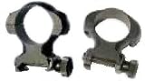WEAVER GRAND SLAM ALL STEEL RINGS MATTE BLACKSize: 1 / Hgt: Extra High