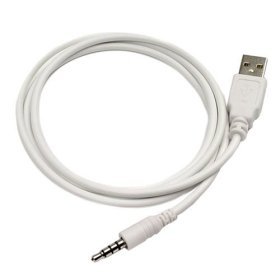 For APPLE Ipod Premium White USB Data / Charging Adapter Adaptor for Apple 2nd Generation Shuffle