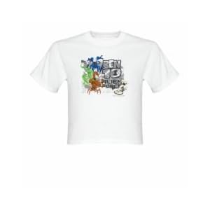Ben 10 Shirts - Brainstorm Goop Spidermonkey on Gray Infant/Toddler T-Shirt