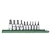 KD Tools KDT80722 10 Piece Torx Press Fit (1/4" and 3/8" Drive) Bit Socket Set