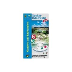 Wandern und Radwandern, CD-ROMs, Nr.1 : Neckar, Odenwald, 1 CD-ROM In Zus.-Arb. m. d. Schw�b. Albverein. 1 : 50.000