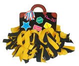 Lewis N Clark Pomchies Pom-ID Black/yellow Gold