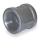 Industrial Grade 1LBP7 Couping, Galv Malleable Iron, 3 In