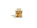 14K Yellow Gold Genuine Square Citrine Pendant