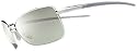 Nike Shank Sunglasses, EV0317-090, Chrome Frame/ Grey Green Lenses