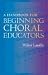 A Handbook for Beginning Choral Educators