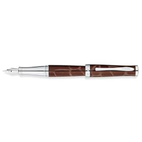 Cross Sauvage Brown Tourmaline Giraffe Fountain Pen