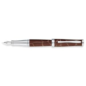 Cross Sauvage Brown Tourmaline Giraffe Fountain Pen
