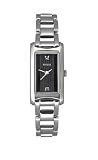 GUESS Women's Silvertone Diamond-Accent Watch
