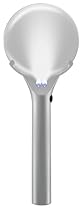 BRESSER Lupe LED Leselupe 2,5x/4x 90mm, randlos