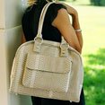 JP Lizzy Snake Latte Cate Tote