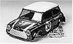 R/C SPARE PARTS SP-795 ミニクーパー レーシング スペアボディ