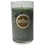 FRESH FIG SCENTED ONE 3x6 inch GLASS PILLAR SCENTED CANDLE. A SWEET, FRUITY, CLEAN & FRESH SCENT. BURNS APPROX. 90 HRS. unisex