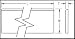 Freud C370 6 Long x 1 Wide x 1/8 thick High Speed Steel jointer Knife set (2)