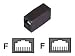 Bleil Modular-Doppel-BuchseDouplex-Adapter RJ45, terminiert