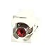 Cables To Go - 28743 - Snap-In Red RCA Keystone Module White