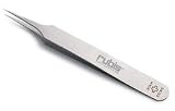 Rubis Switzerland Needlenose Tweezer-Silver