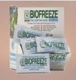 BIOFREEZE with ILEX Pain Relieving Gel - 5 Gram Packs - 100 per Case
