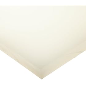Polypropylene 1/8" Sheet, 12" x 12", White
