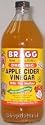 Vinegar, Apple Cider, Unfiltered, Raw, Organic, 32 oz.
