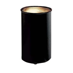 7” Black Can Uplight by American Lighting