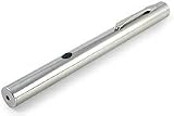 Red Laser Pointer, Silver Matte Barrel