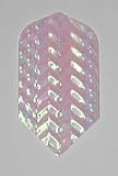 3 sets White SHELL Slim flights - Iridescent - Style 2